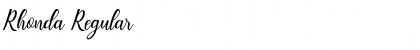 Download Rhonda Font Download Rhonda Font