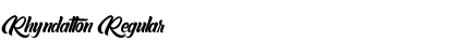 Download Rhyndatton Font Download Rhyndatton Font