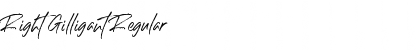 Download Right Gilligant Font Download Right Gilligant Font