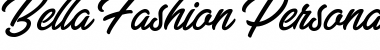 Download Bella Fashion Personal Use Font Download Bella Fashion Personal Use Font