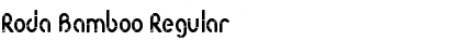 Download Roda Bamboo Font Download Roda Bamboo Font