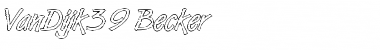 Download VanDijk39 Becker Font Download VanDijk39 Becker Font