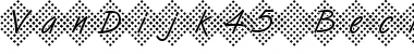 Download VanDijk45 Becker Font Download VanDijk45 Becker Font