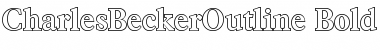 Download CharlesBeckerOutline Font Download CharlesBeckerOutline Font