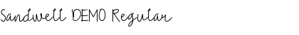 Download Sandwell DEMO Font Download Sandwell DEMO Font