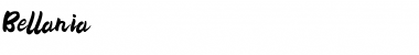 Download Bellania Font Download Bellania Font