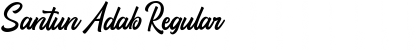 Download Santun Adab Font Download Santun Adab Font
