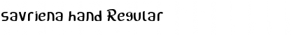 Download savriena hand Font Download savriena hand Font