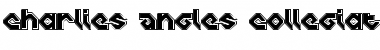 Download Charlie's Angles Collegiate Font Download Charlie's Angles Collegiate Font