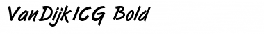 Download VanDijkICG Font Download VanDijkICG Font