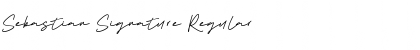 Download Sebastian Signature Font Download Sebastian Signature Font