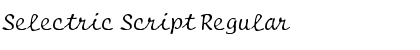 Download Selectric Script Font Download Selectric Script Font