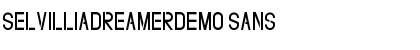 Download SelvilliaDreamerDEMO Font Download SelvilliaDreamerDEMO Font