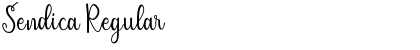 Download Sendica Font Download Sendica Font