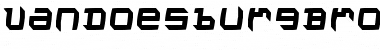 Download VanDoesburgBrokenFS Font Download VanDoesburgBrokenFS Font