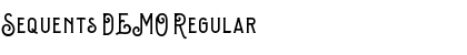 Download Sequents DEMO Font Download Sequents DEMO Font