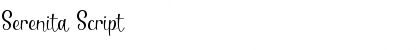 Download Serenita Font Download Serenita Font