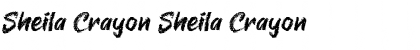 Download Sheila Crayon Font Download Sheila Crayon Font