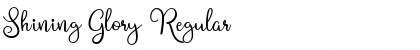 Download Shining Glory Font Download Shining Glory Font