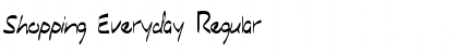 Download Shopping Everyday Font Download Shopping Everyday Font