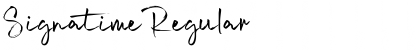 Download Signatime Font Download Signatime Font