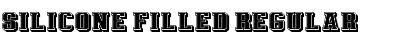 Download Silicone Filled Font Download Silicone Filled Font