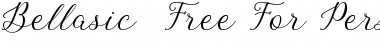 Download Bellasic Font Download Bellasic Font