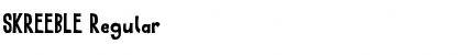Download SKREEBLE Font Download SKREEBLE Font