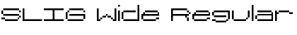 Download SLIG Wide Font Download SLIG Wide Font