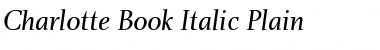 Download Charlotte Book Italic Font Download Charlotte Book Italic Font
