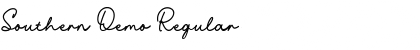 Download Southern Demo Font Download Southern Demo Font
