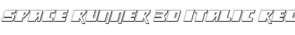 Download Space Runner 3D Italic Font Download Space Runner 3D Italic Font