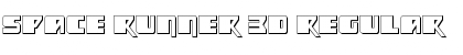 Download Space Runner 3D Font Download Space Runner 3D Font