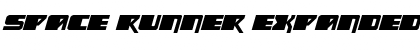 Download Space Runner Expanded Italic Font Download Space Runner Expanded Italic Font