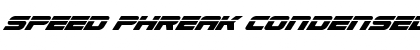 Download Speed Phreak Condensed Super-Italic Font Download Speed Phreak Condensed Super-Italic Font