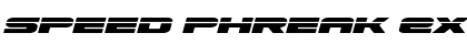 Download Speed Phreak Expanded SemiItal Font Download Speed Phreak Expanded SemiItal Font