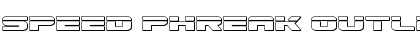 Download Speed Phreak Outline Font Download Speed Phreak Outline Font