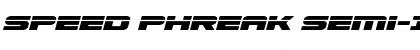 Download Speed Phreak Semi-Italic Font Download Speed Phreak Semi-Italic Font