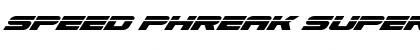 Download Speed Phreak Super-Italic Font Download Speed Phreak Super-Italic Font