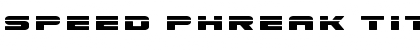 Download Speed Phreak Title Font Download Speed Phreak Title Font