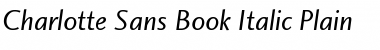 Download Charlotte Sans Book Italic Font Download Charlotte Sans Book Italic Font