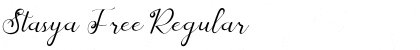 Download Stasya Free Font Download Stasya Free Font