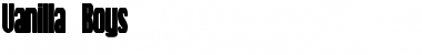 Download Vanilla Boys Font Download Vanilla Boys Font