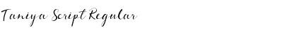 Download Taniya Script Font Download Taniya Script Font