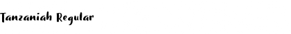 Download Tanzaniah Font Download Tanzaniah Font