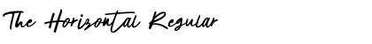 Download The Horizontal Font Download The Horizontal Font