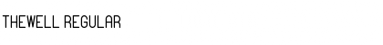 Download THEWELL Font Download THEWELL Font