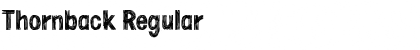 Download Thornback Font Download Thornback Font