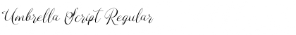 Download Umbrella Script Font Download Umbrella Script Font