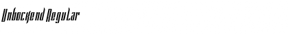 Download Unbockend Font Download Unbockend Font